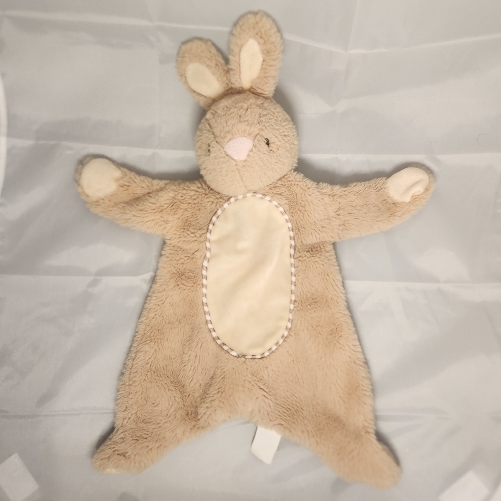 Kellytoy Bunny Rabbit Blanket Rattle Plush Stuffed Animal